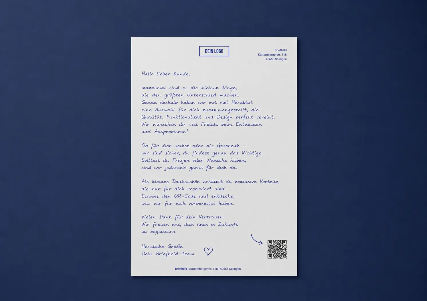 Vorschau A4 Brief