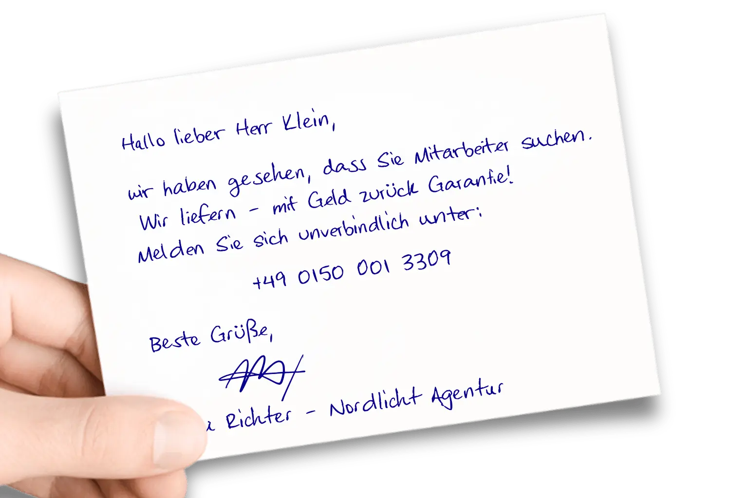 Für Neukunden & B2B-Termine